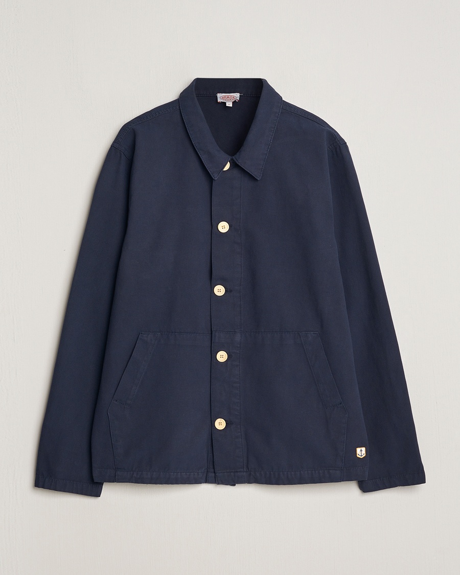 Herr | Overshirts | Armor-lux | Veste Pecheur Heritage Overshirt Deep Marine