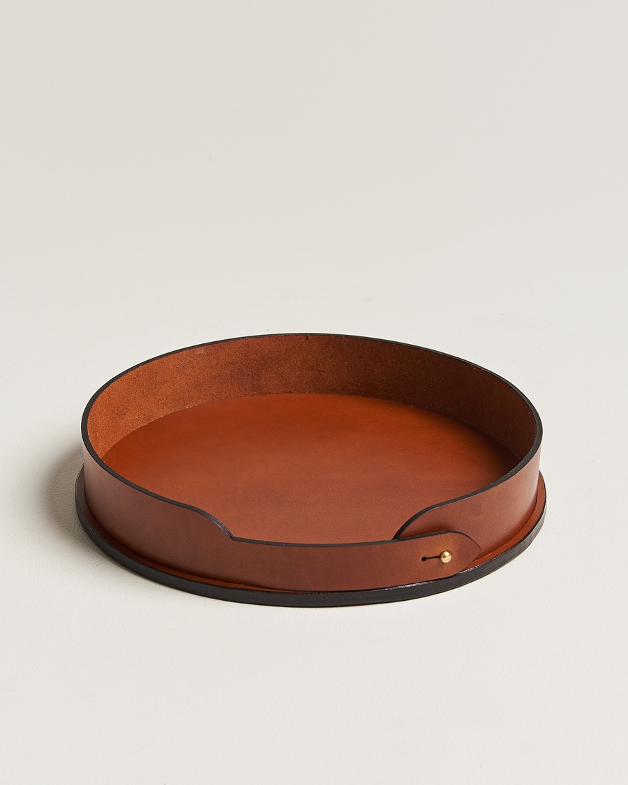 Tärnsjö Garveri Leather Tray 007 Light Brown – Brun