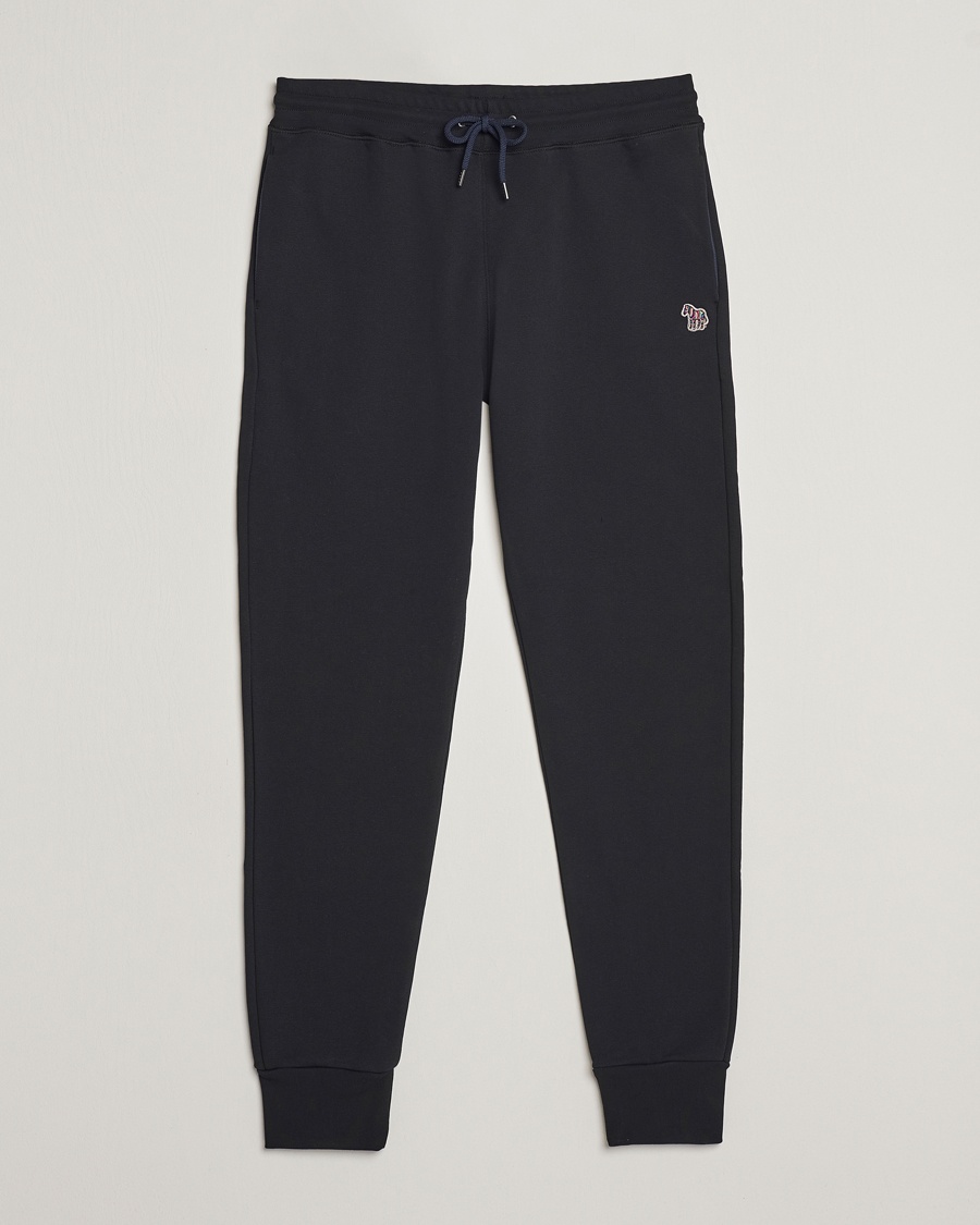 Herr | Mjukisbyxor | PS Paul Smith | Zebra Organic Cotton Sweatpants Black