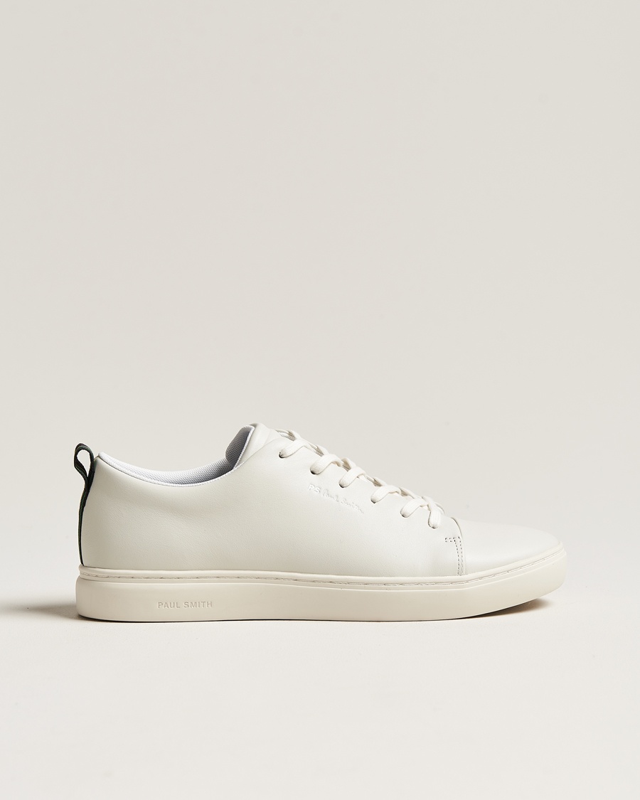 PS Paul Smith Lee Cap Toe Leather Sneaker White – Vit