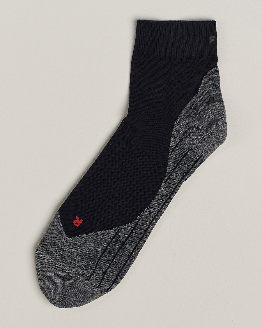 Falke RU4 Endurance Short Running Socks Black Mix – Svart