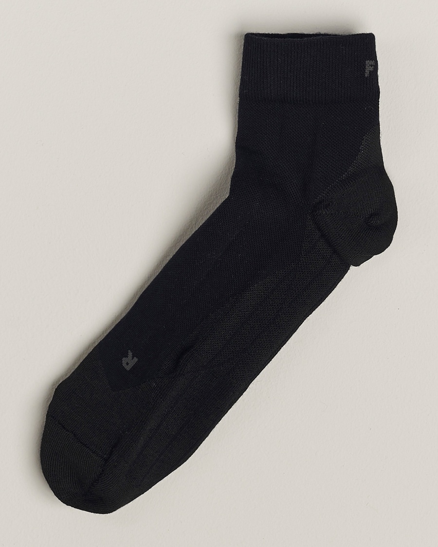 Falke GO2 Short Golf Socks Black – Svart