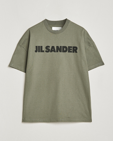 Herr | Jil Sander | Jil Sander | Printed Logo T-Shirt Thyme Green