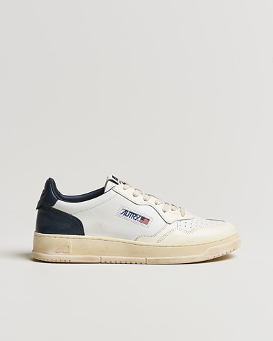  Super Vintage Low Leather Sneaker White/Navy