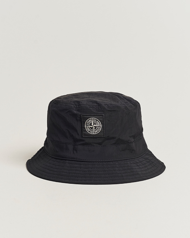 Herr | Kepsar | Stone Island | Logo Bucket Hat Black
