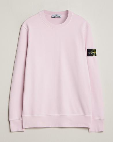 Herr | Stone Island | Stone Island | Garment Dyed Cotton Sweatshirt Pink