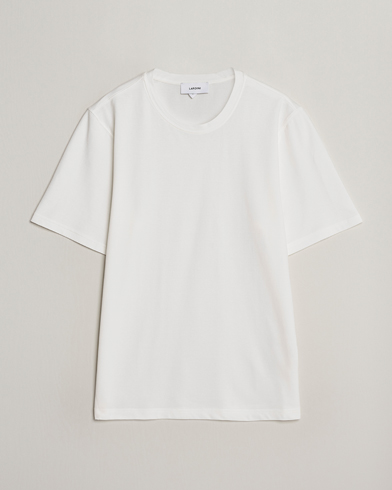 Herr | Vita t-shirts | Lardini | Ice Cotton T-Shirt White