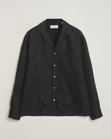 Klop Linen Shirt Black