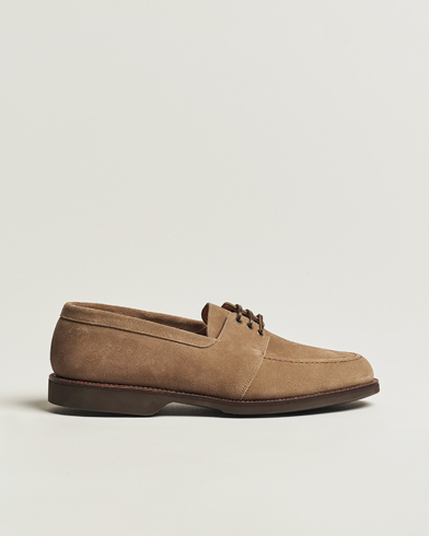  Falmouth Deck Shoes Khaki Suede