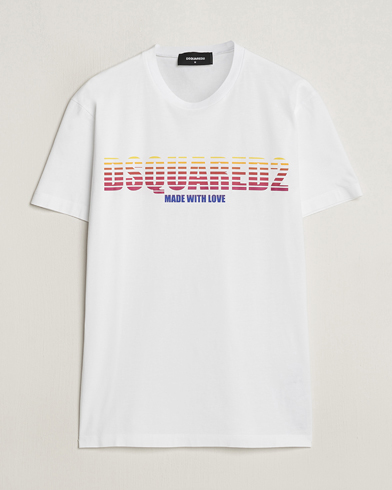 Herr | Dsquared2 | Dsquared2 | Cool Fit Crew Neck T-Shirt White