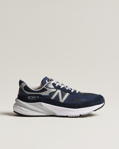 Herr | Personal Classics | New Balance | Made in USA 990v6 Sneakers Navy/White