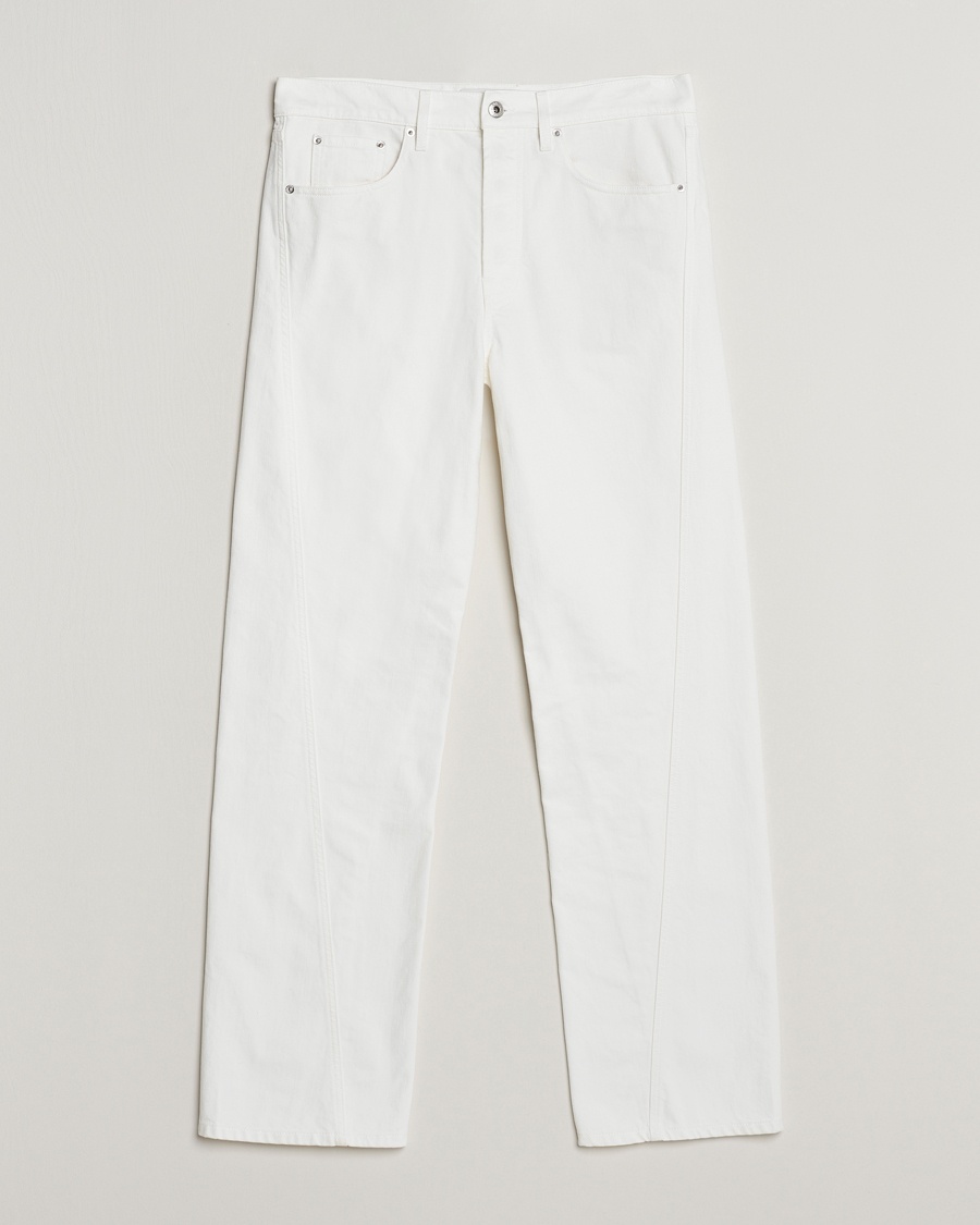 Herr | 5-ficksbyxor | Lanvin | Regular Fit 5-Pocket Pants Optic White