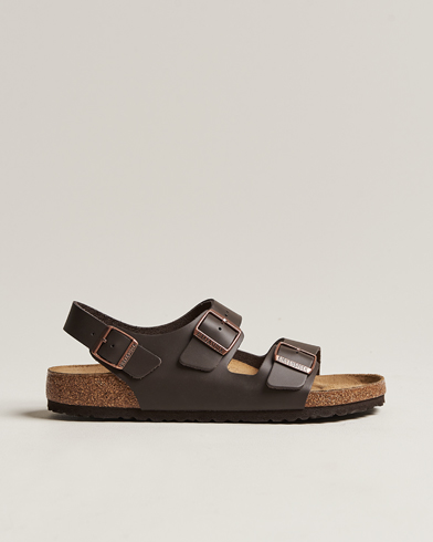 Herr | Sandaler & Tofflor | BIRKENSTOCK | Milano Classic Footbed Dark Brown Leather