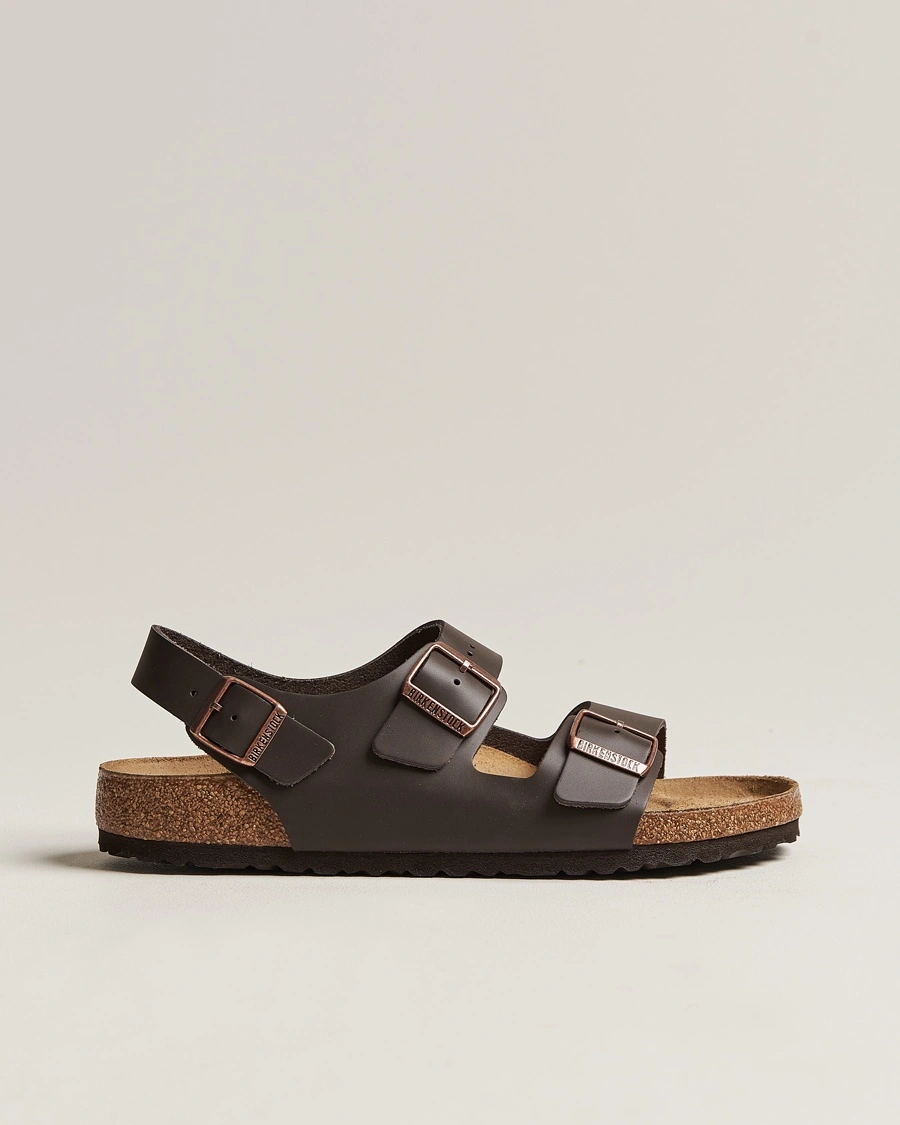 Herr | | BIRKENSTOCK | Milano Classic Footbed Dark Brown Leather
