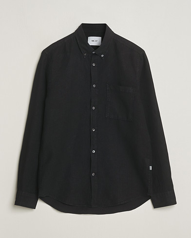  Arne Linen Shirt Black