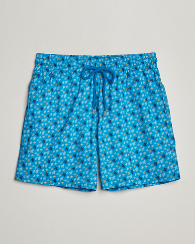 Herr |  | Vilebrequin | Mahina Printed Swimshorts Bleu Hawaii