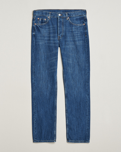 Herr | Blå jeans | J.Lindeberg | Cody Slub Regular Jeans Mid Blue