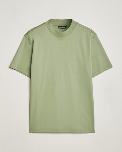 Herr |  | J.Lindeberg | Ace Mock Neck T-Shirt Oil Green