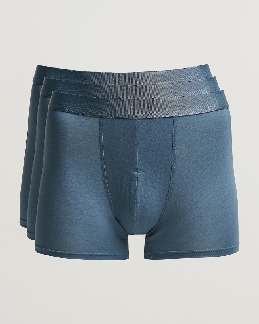 Herr | CDLP | CDLP | 3-Pack Boxer Briefs Steel Blue