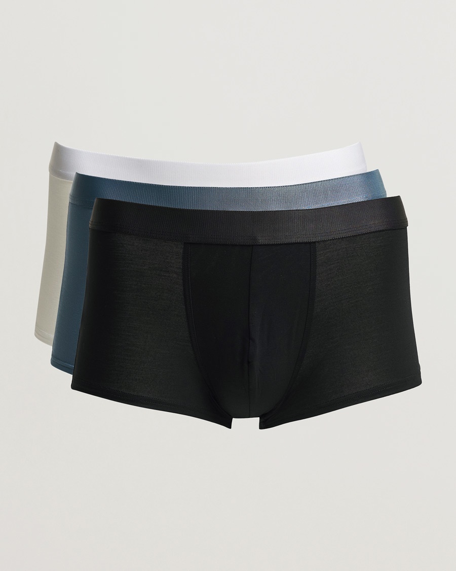 Herr | CDLP | CDLP | 3-Pack Boxer Trunk Black/Steel/White