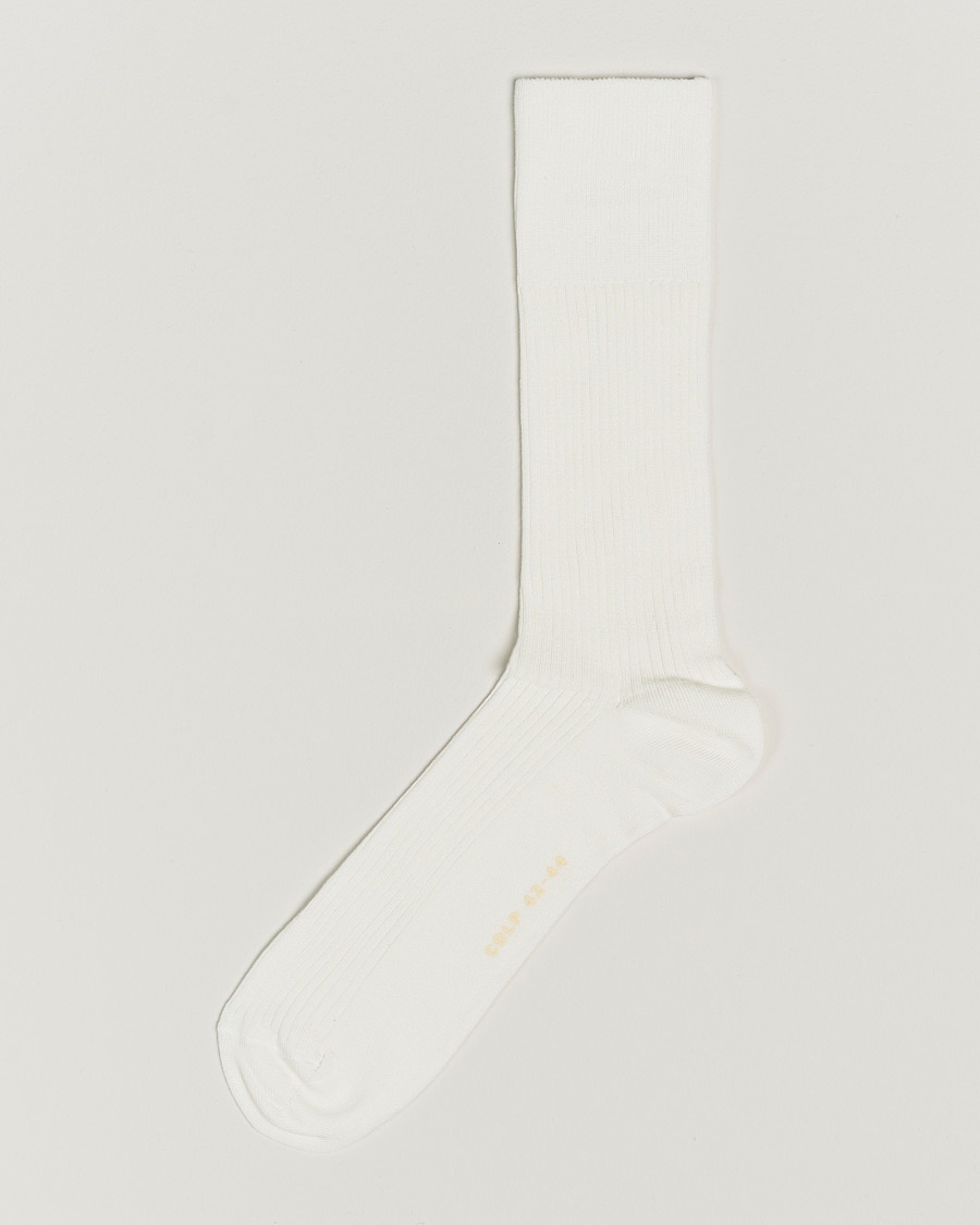 CDLP Cotton Rib Socks White – Vit