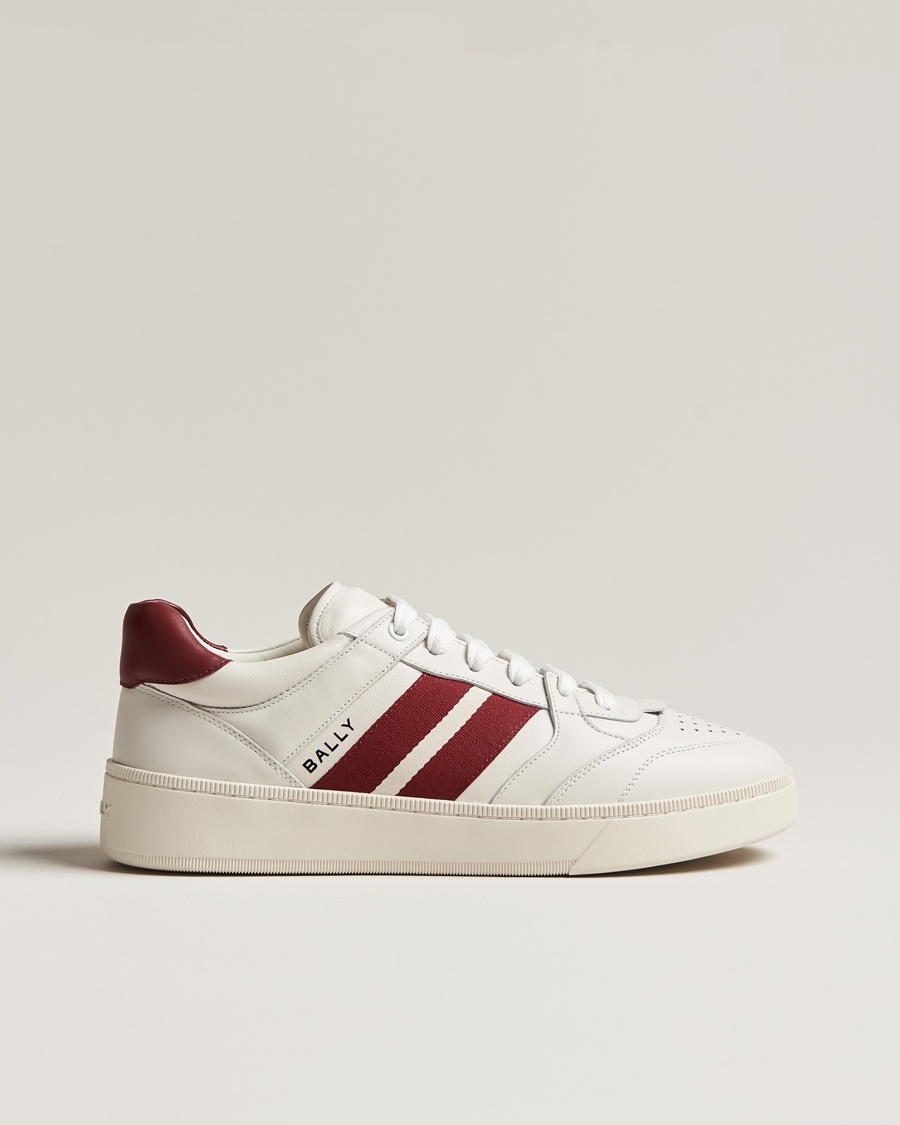 Herr | Luxury Classics | Bally | Rebby Leather Sneaker White/Ballyred