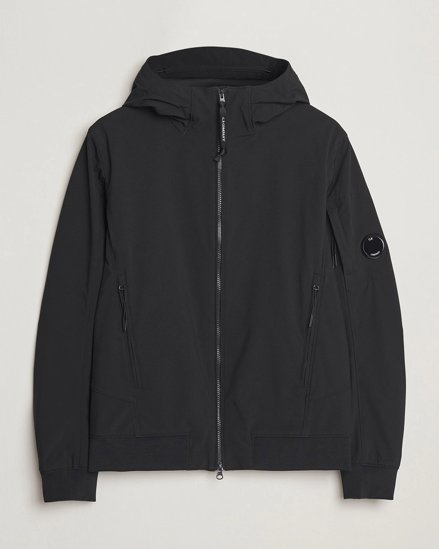 Herr | Samtida jackor | C.P. Company | Shell R Hooded Jacket Black