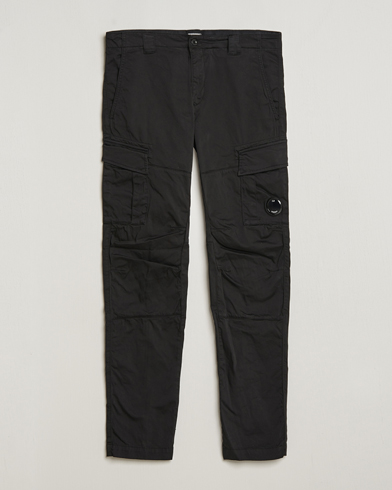 Herr |  | C.P. Company | Satin Stretch Cargo Pants Black