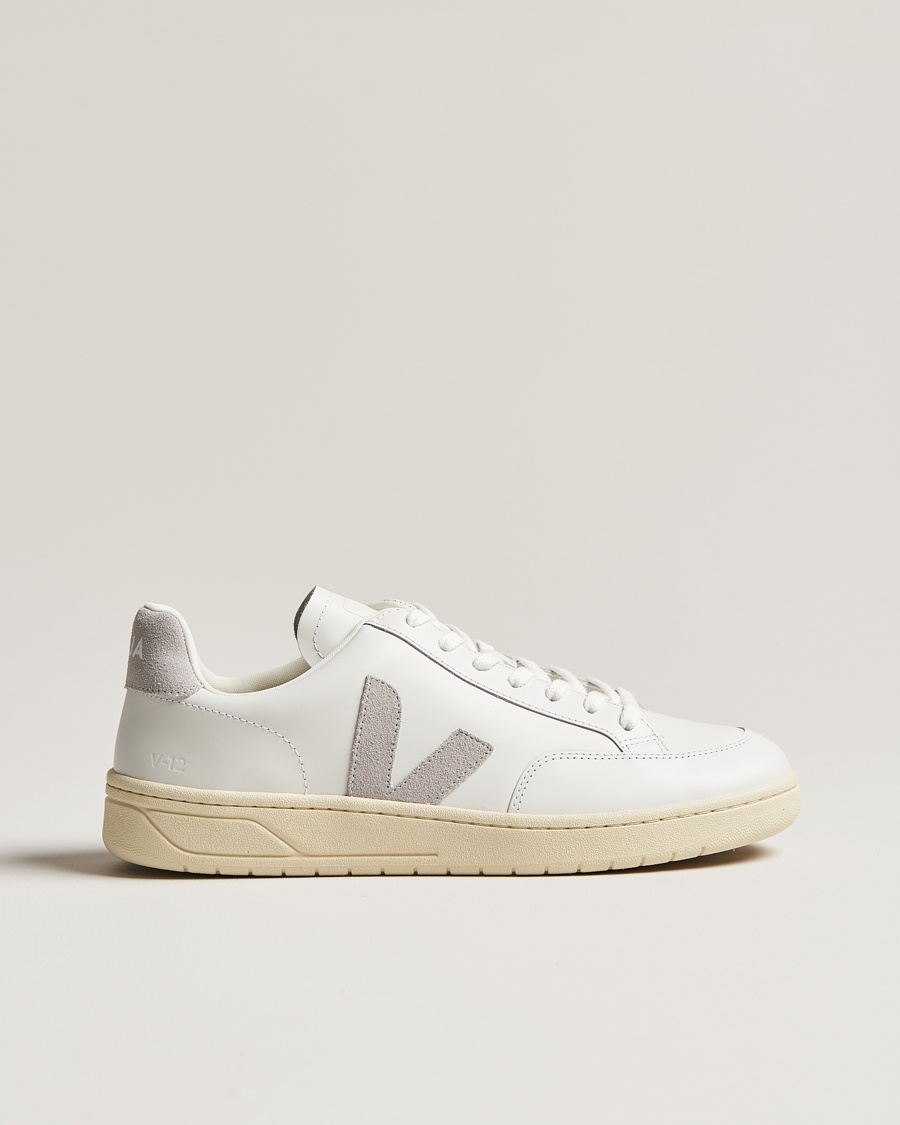 Veja V-12 Sneaker Extra White/Light Grey – Grå