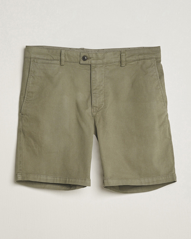 Herr | Shorts | Tiger of Sweden | Caid Cotton Chino Shorts Dusty Green