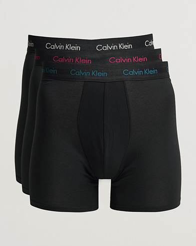 Herr |  | Calvin Klein | Cotton Stretch 3-Pack Boxer Breif Black