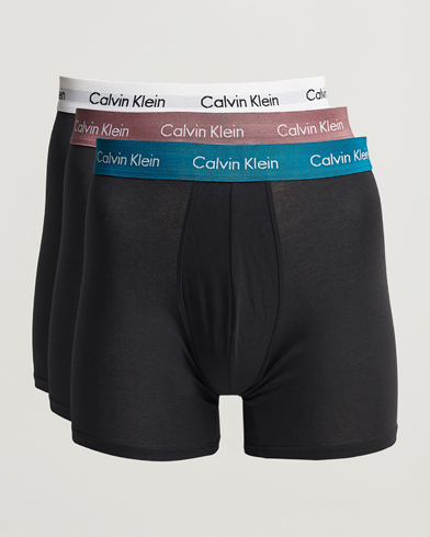 Herr |  | Calvin Klein | Cotton Stretch 3-Pack Boxer Breif Rose/Ocean/White