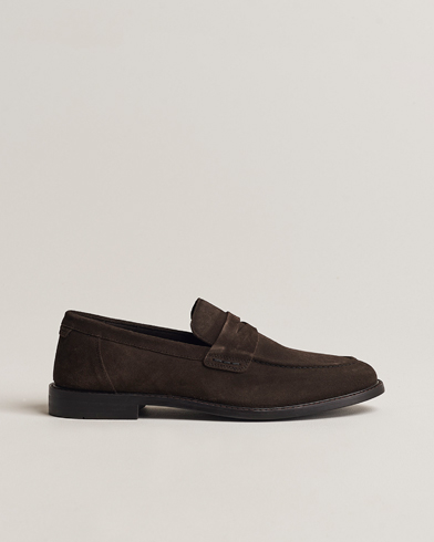  Lozham Suede Loafer Coffee Brown