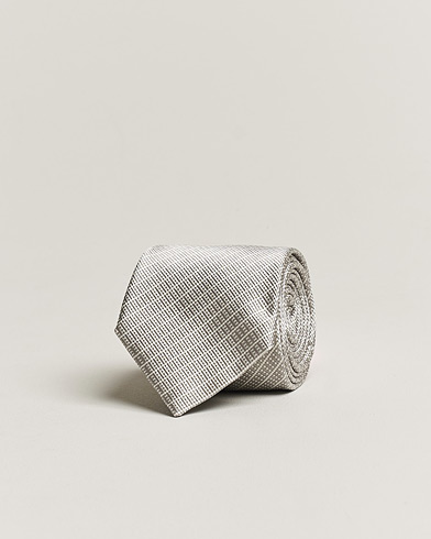 Herr | Giorgio Armani | Giorgio Armani | Jacquard Silk Tie Light Grey