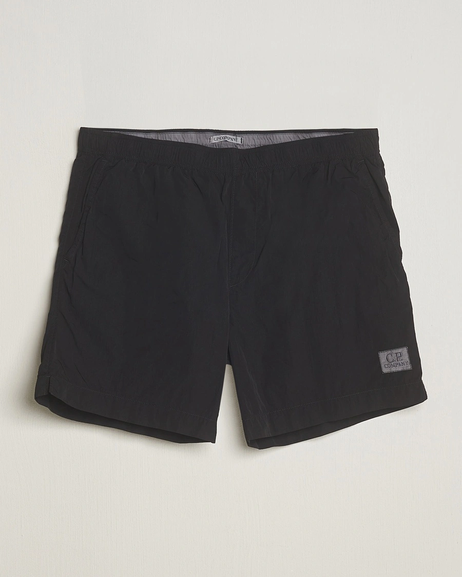 Herr | Snörade Badbyxor | C.P. Company | Eco Chrome-R Swimshorts Black
