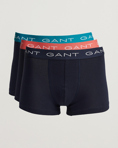 Herr | GANT | GANT | 3-Pack Trunks Evening Blue
