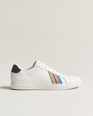 Herr | Nya produktbilder | PS Paul Smith | Rex Embroidery Leather Sneaker White