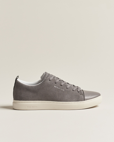 Herr |  | PS Paul Smith | Lee Cap Toe Suede Sneaker Grey
