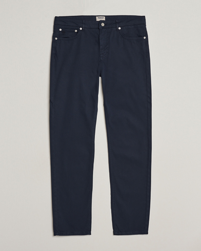 Herr | 5-ficksbyxor | Morris | James Structured 5-Pocket Trousers Blue