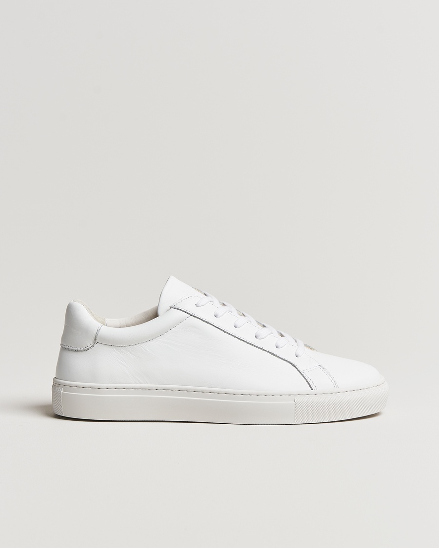 Herr | A Day's March | A Day's March Leather Marching Sneaker White