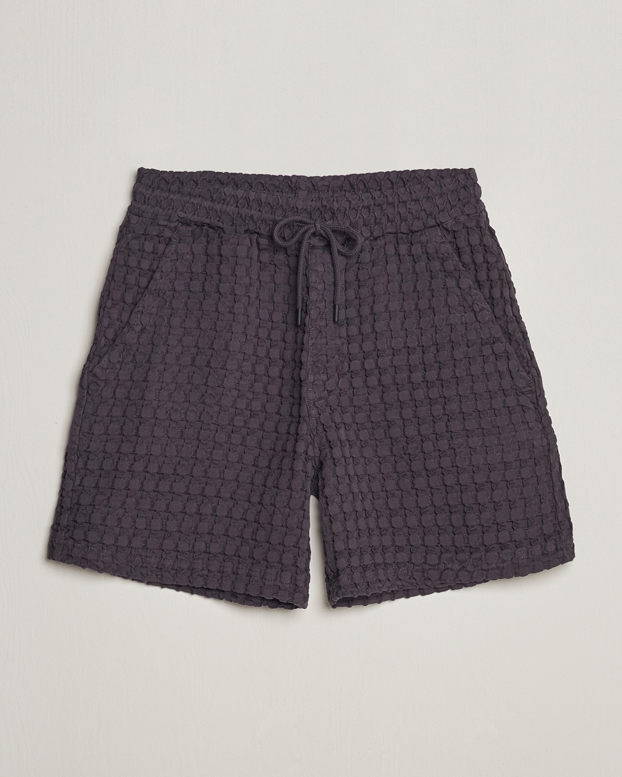 Herr | Shorts | OAS | Porto Waffle Shorts Nearly Black