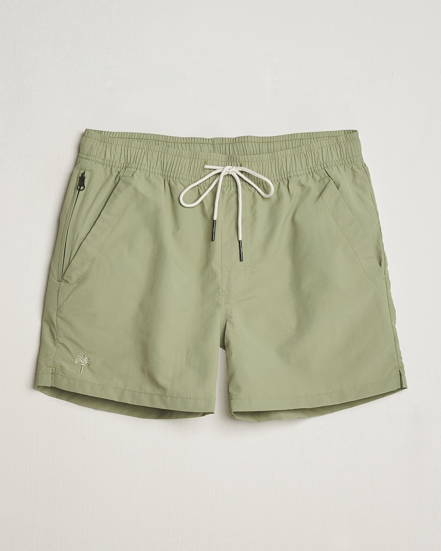  Plain Swimshorts Green