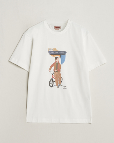 Herr |  | Baracuta | Slowboy Arlington Cotton T-Shirt Off White