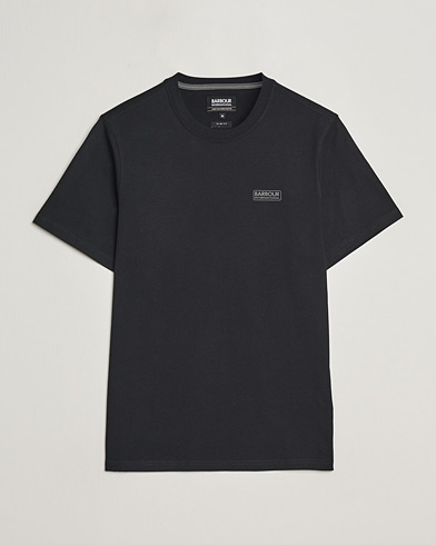 Herr | T-Shirts | Barbour International | Small Logo T-Shirt Black/Pewter