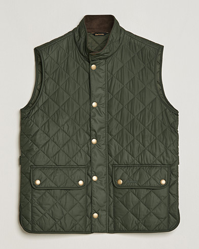Herr | Barbour | Barbour Lifestyle | New Lowerdale Quilted Gilet Sage Green