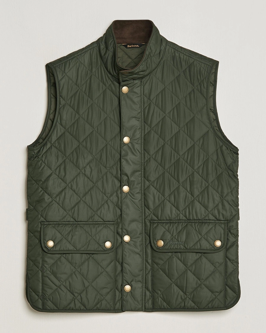 Barbour Lifestyle New Lowerdale Quilted Gilet Sage Green – Grön