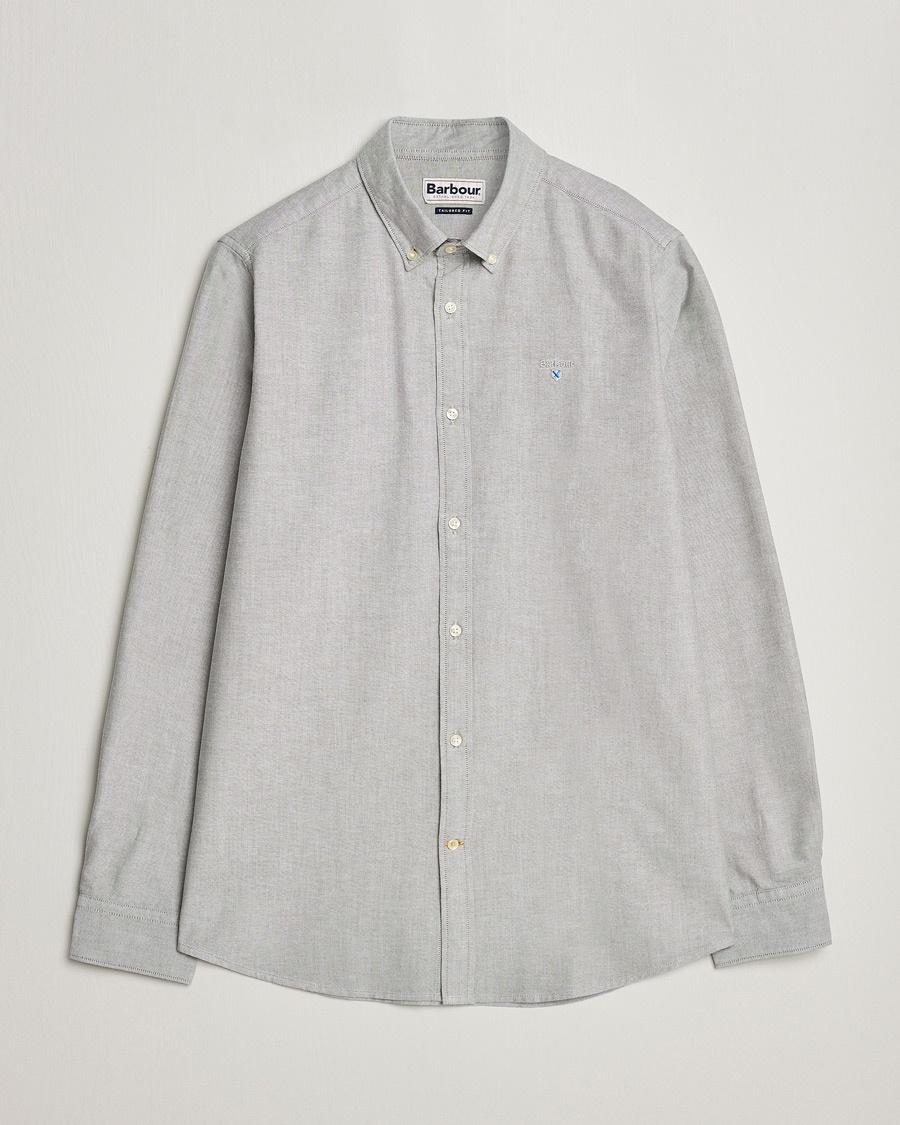 Barbour Lifestyle Tailored Fit Oxtown Shirt Pale Sage – Grön