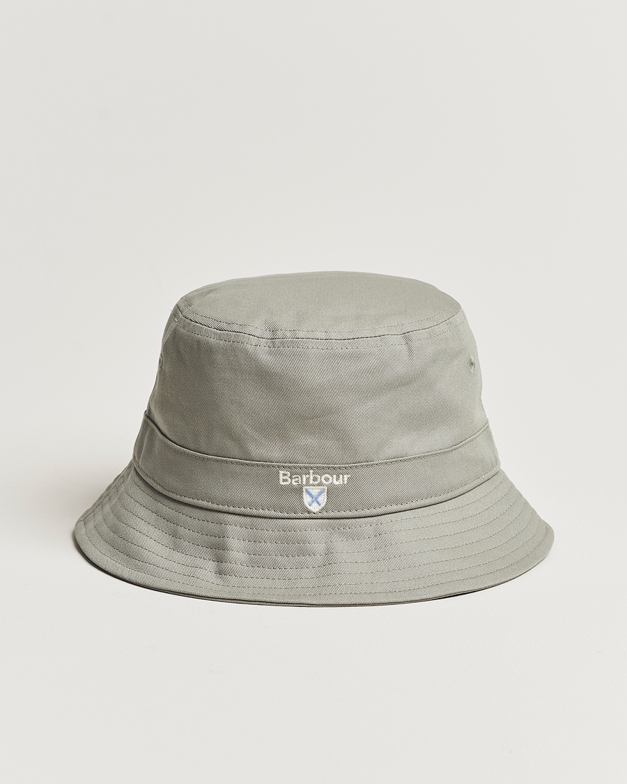 Barbour Lifestyle Cascade Bucket Hat Forest Fog – Grön