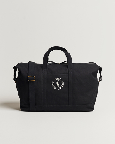 Herr | Väskor | Polo Ralph Lauren | Canvas Logo Dufflebag Black