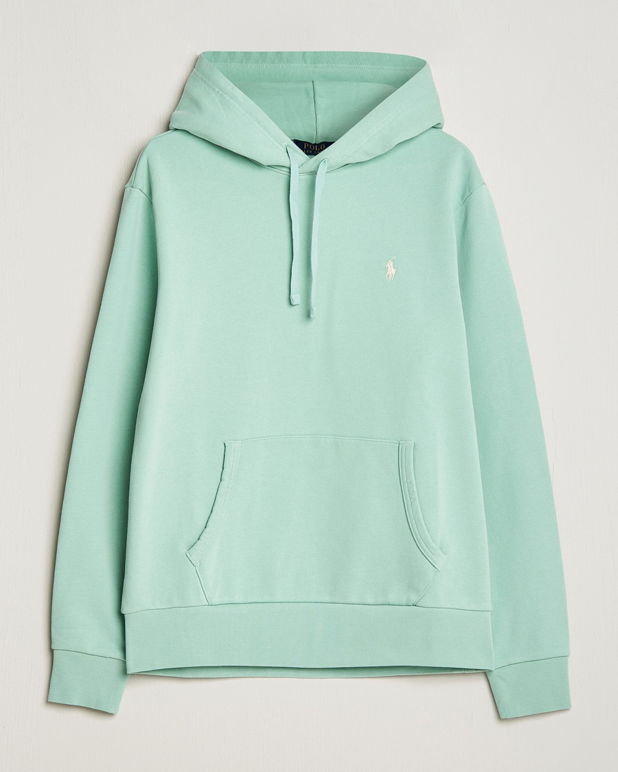 Polo Ralph Lauren Loopback Terry Hoodie Celadon – Grön